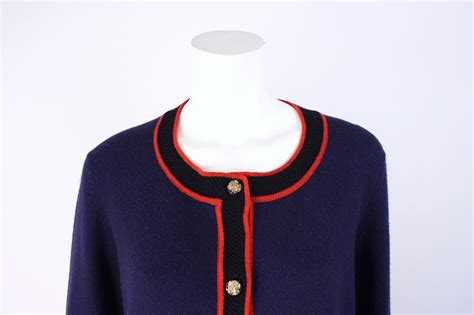 vintage chanel cashmere jaceket|Vintage Chanel Jackets .